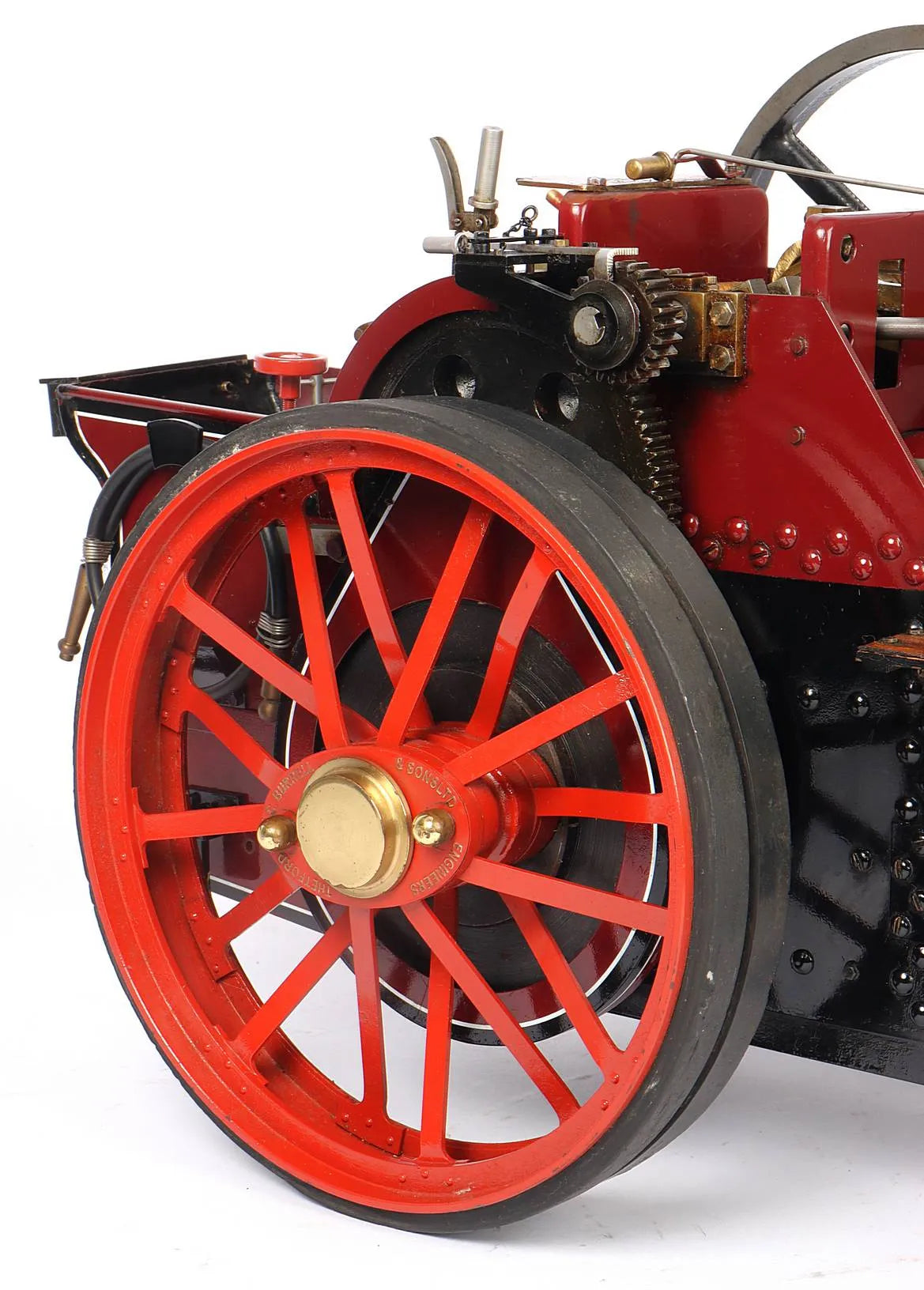 1 inch scale Maxitrak Burrell agricultural engine