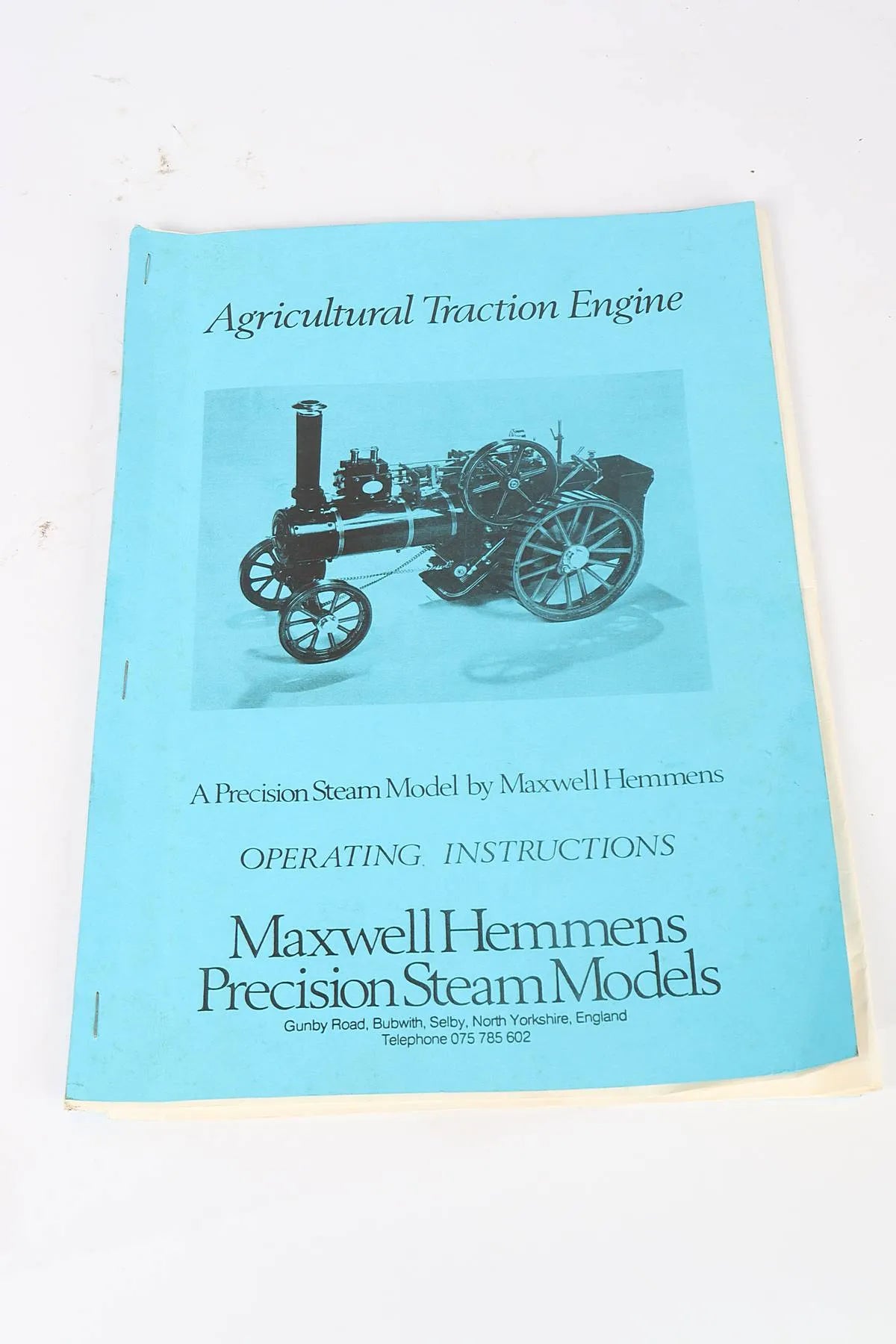 1 inch scale Maxwell Hemmens agricultural tractor