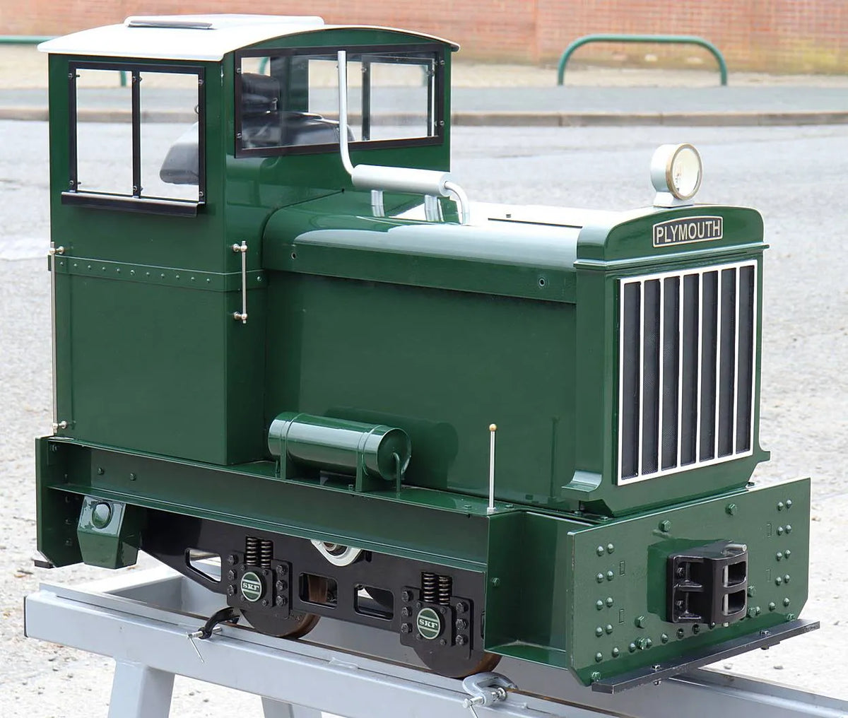 7 1/4 inch narrow gauge Maxitrak "Plymouth II" petrol hydraulic shunter