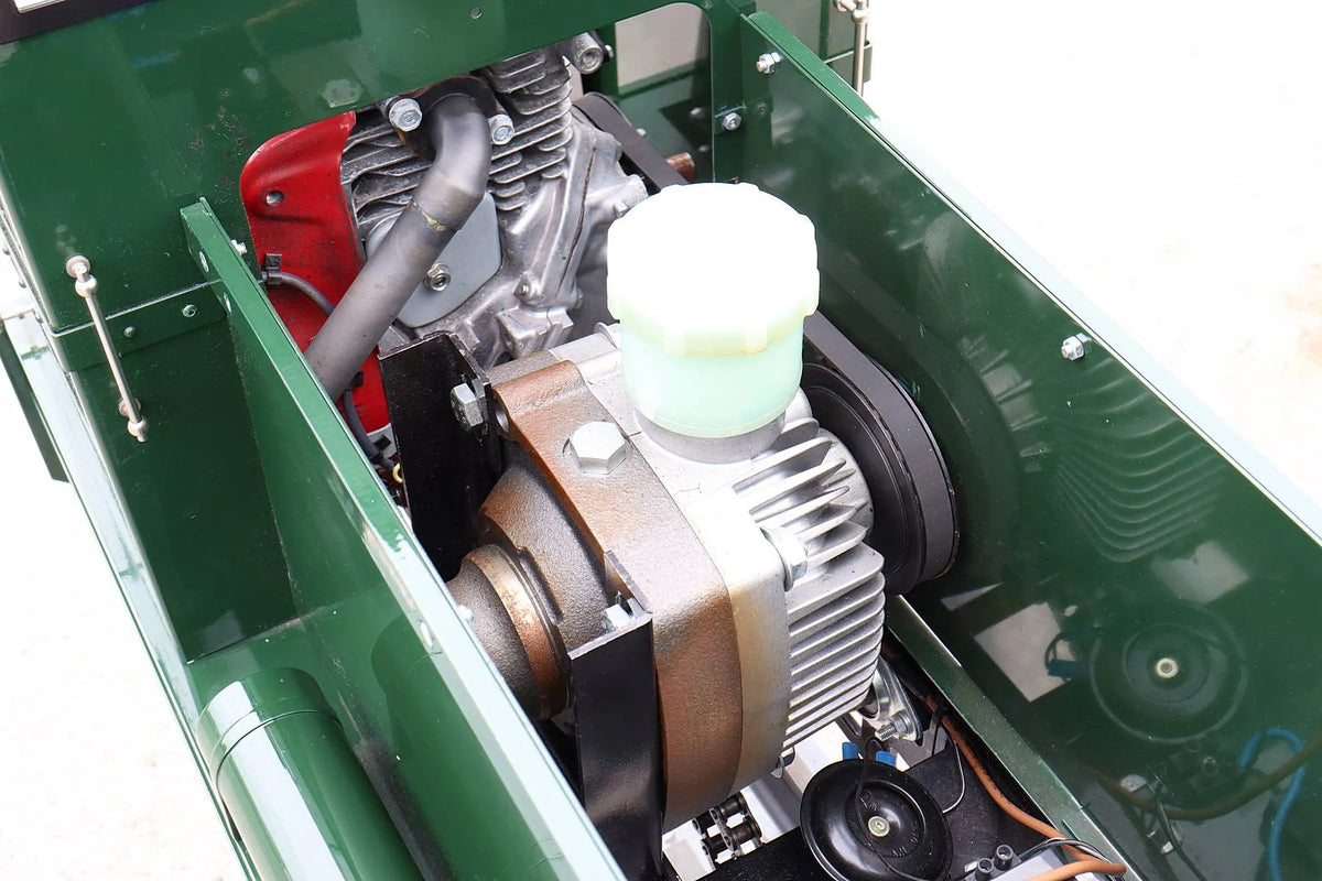 7 1/4 inch narrow gauge Maxitrak "Plymouth II" petrol hydraulic shunter