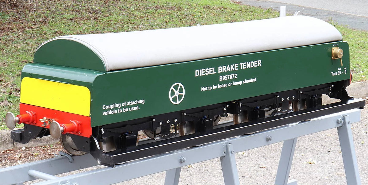 7 1/4 inch gauge bogie braked driving truck