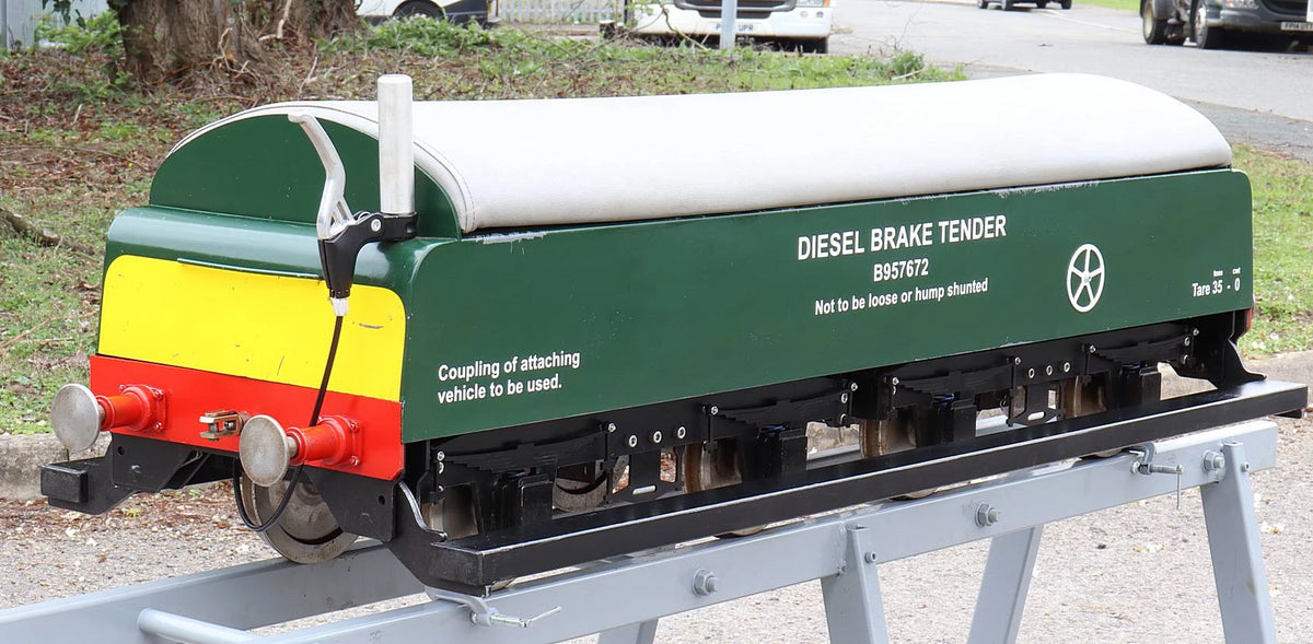7 1/4 inch gauge bogie braked driving truck