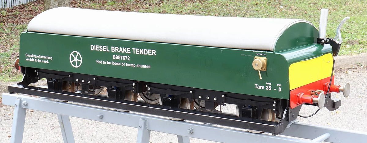 7 1/4 inch gauge bogie braked driving truck