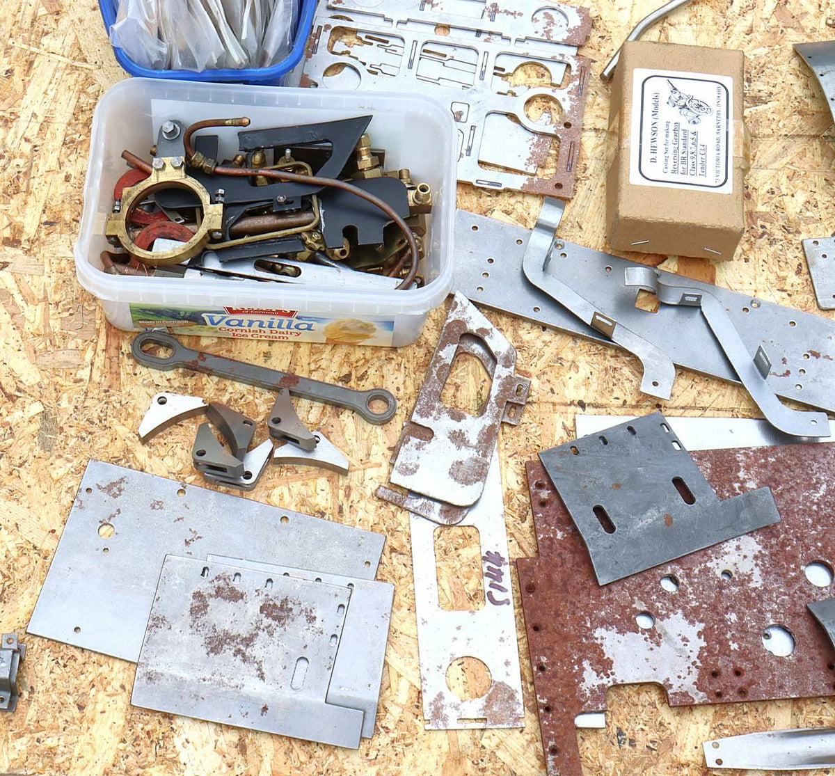 5 inch gauge 9F 2-10-0 parts