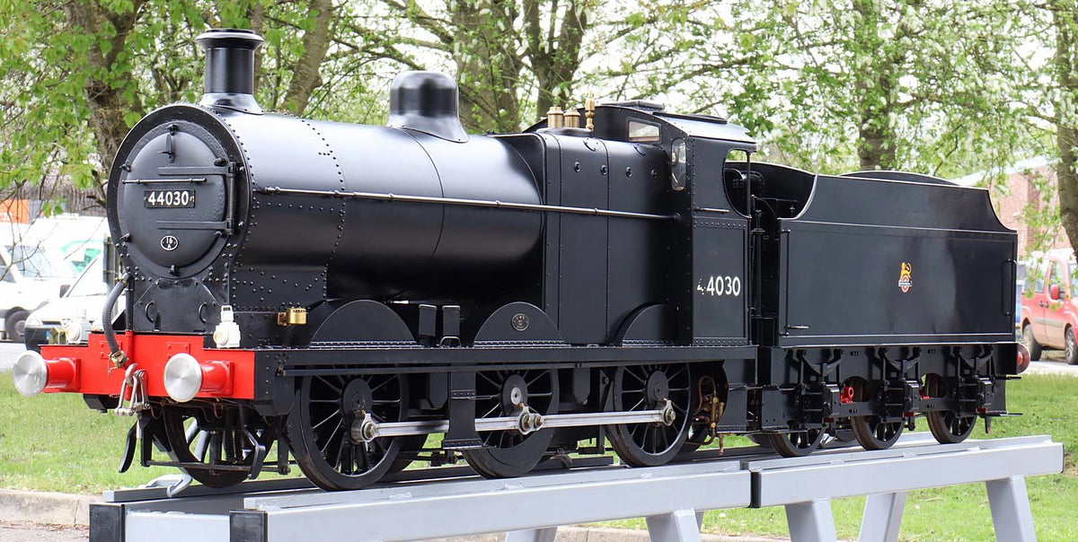 7 1/4 inch gauge LMS 4F 0-6-0