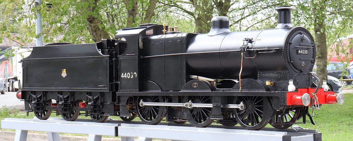 7 1/4 inch gauge LMS 4F 0-6-0
