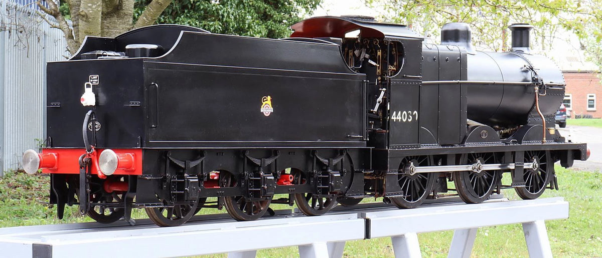 7 1/4 inch gauge LMS 4F 0-6-0