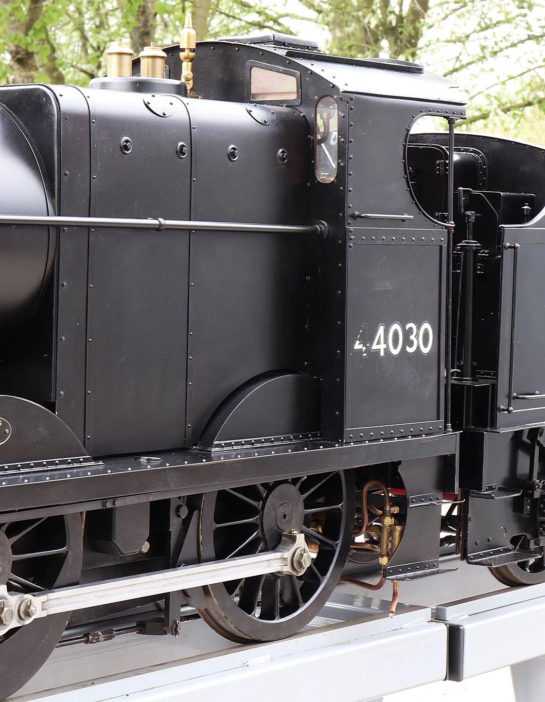 7 1/4 inch gauge LMS 4F 0-6-0