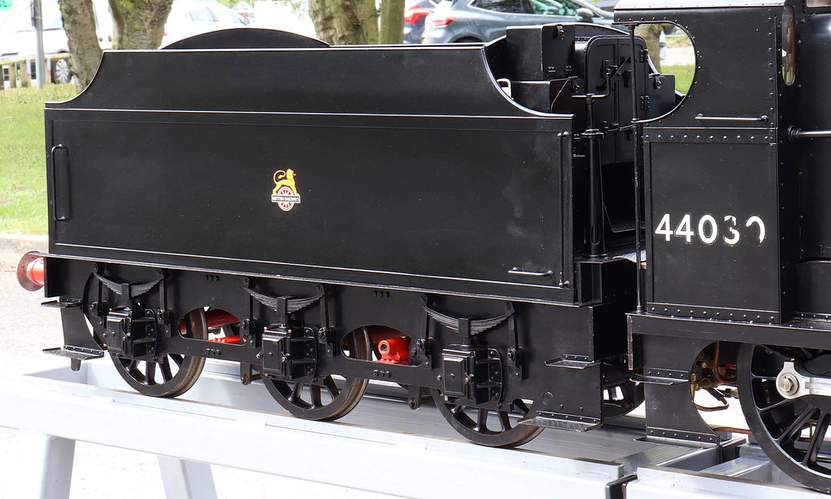 7 1/4 inch gauge LMS 4F 0-6-0