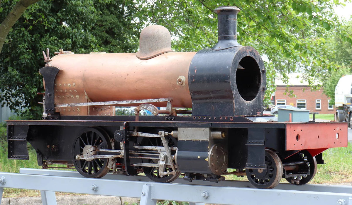 7 1/4 inch gauge part-built 2-4-0