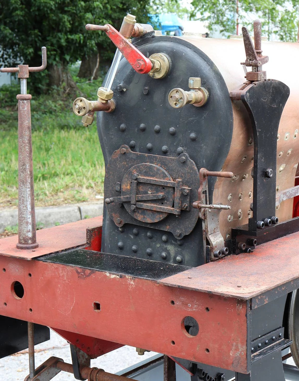 7 1/4 inch gauge part-built 2-4-0