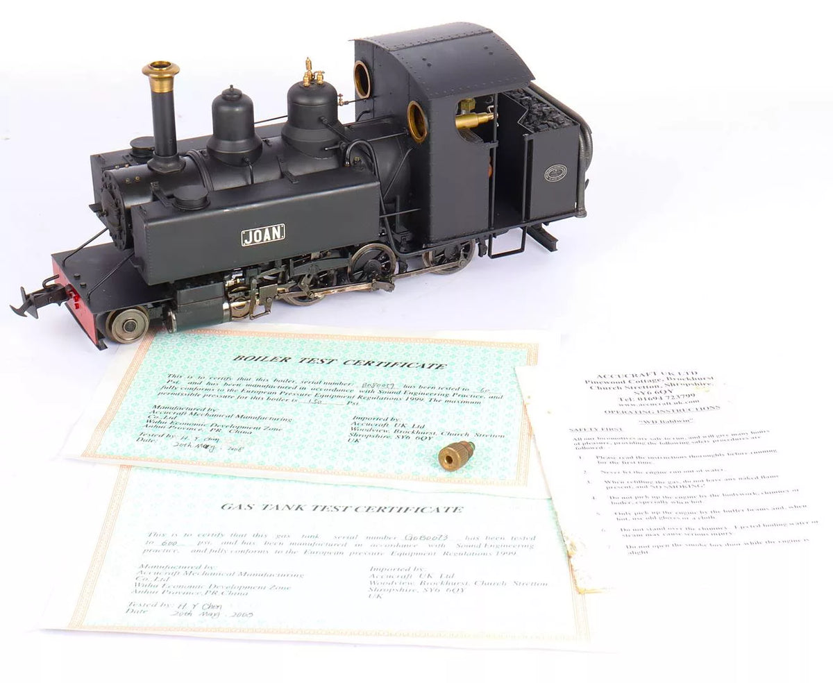45mm narrow gauge Accucraft Baldwin 4-6-0