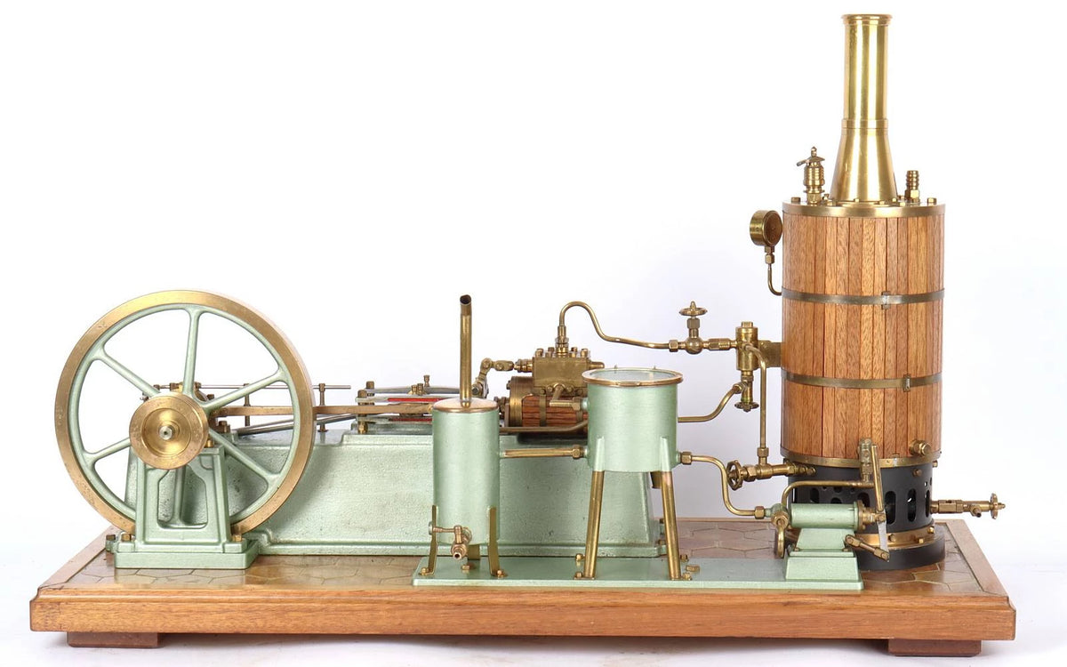 Gas-fired steam plant