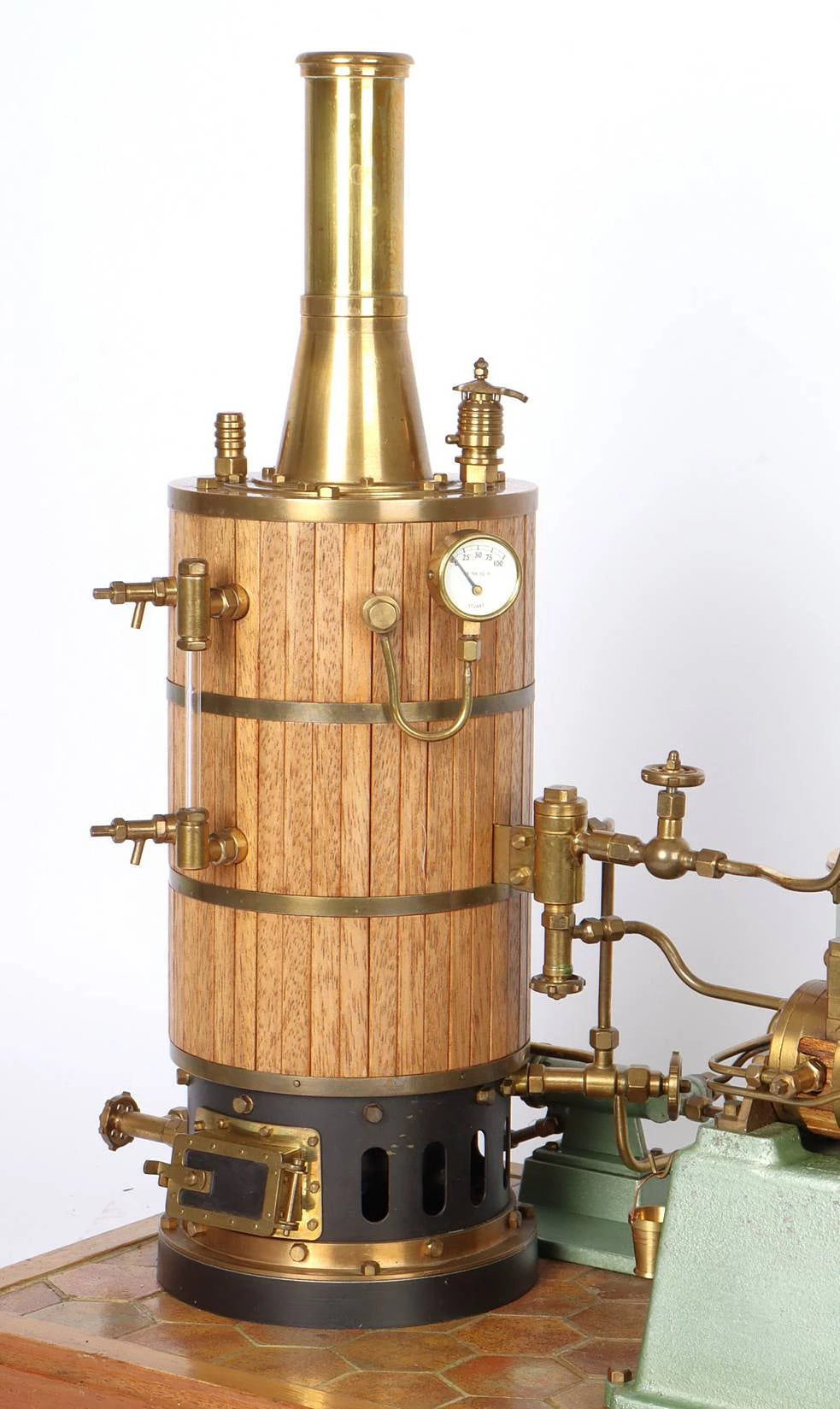 Gas-fired steam plant