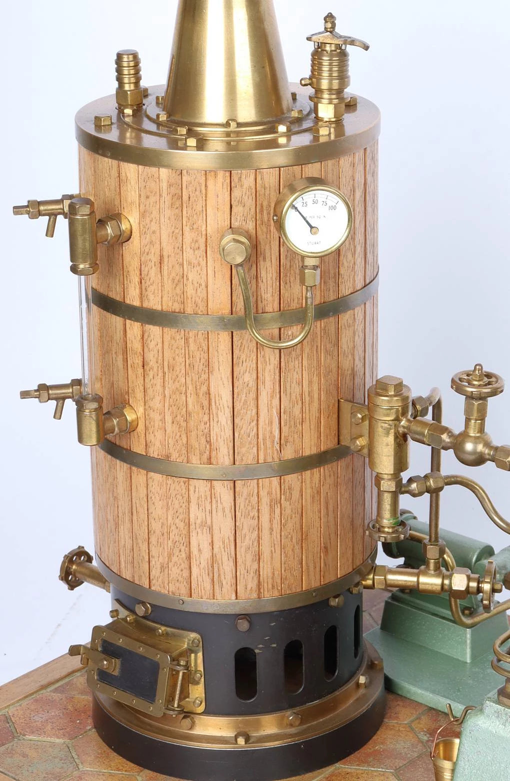 Gas-fired steam plant