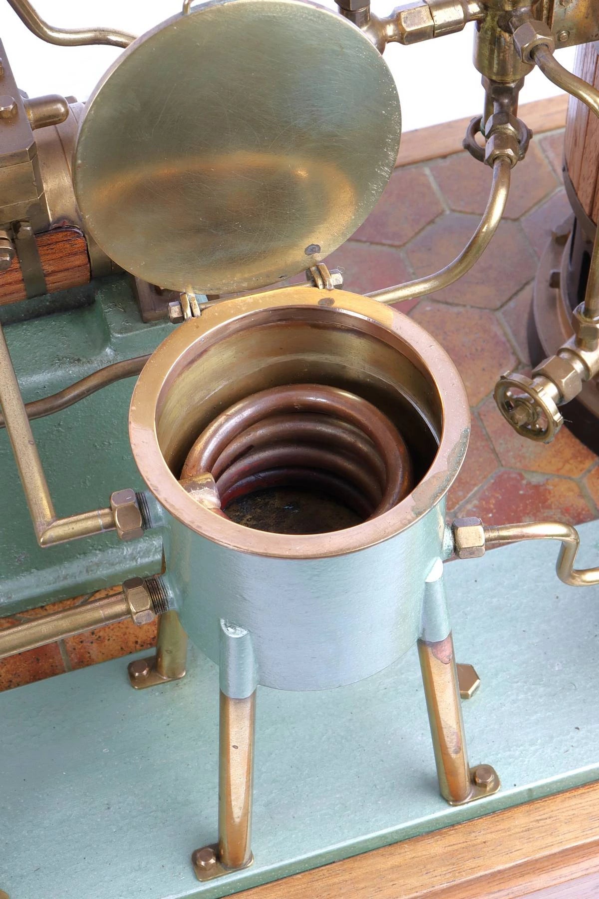 Gas-fired steam plant