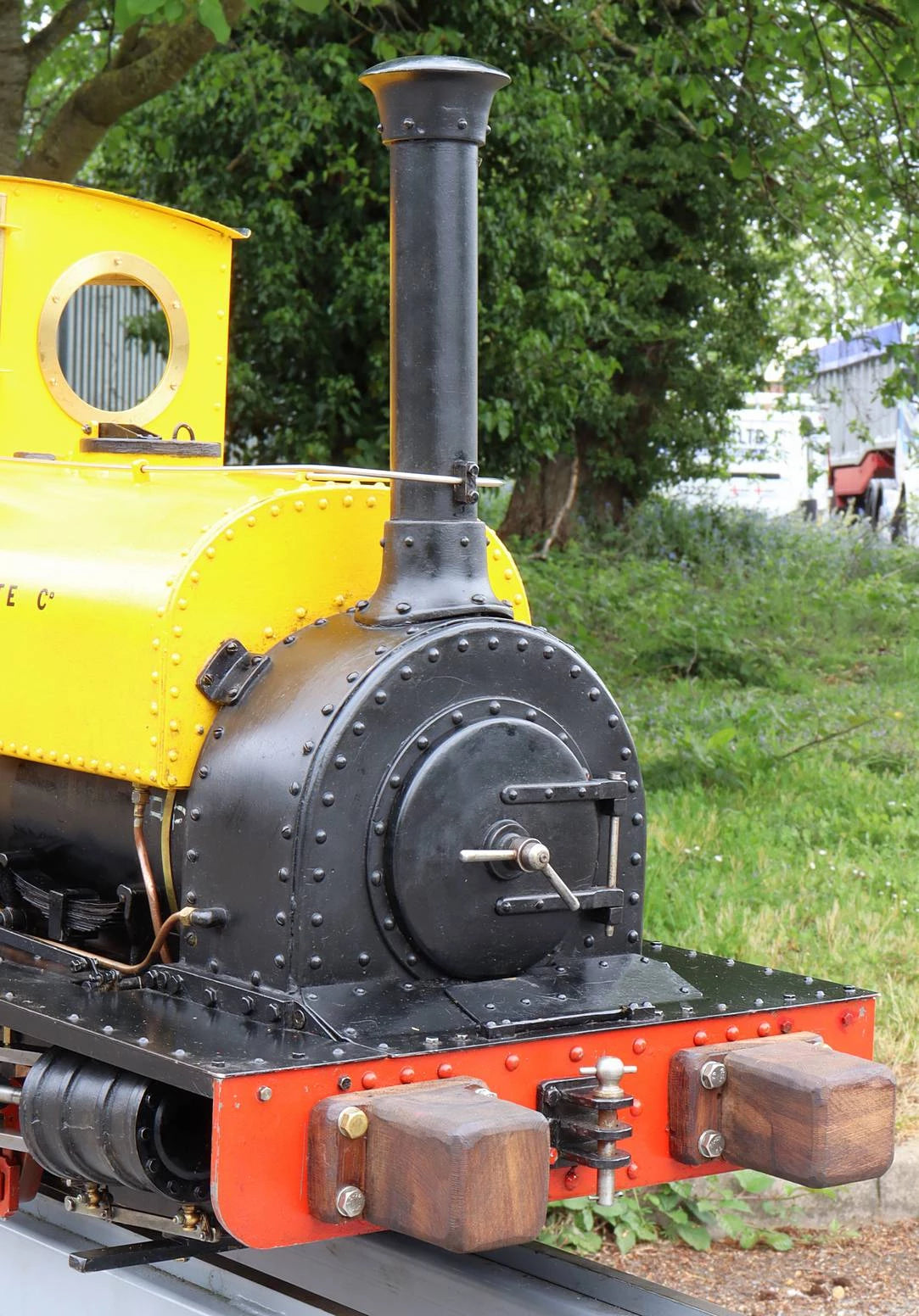 5 inch gauge Hunslet 0-4-0T