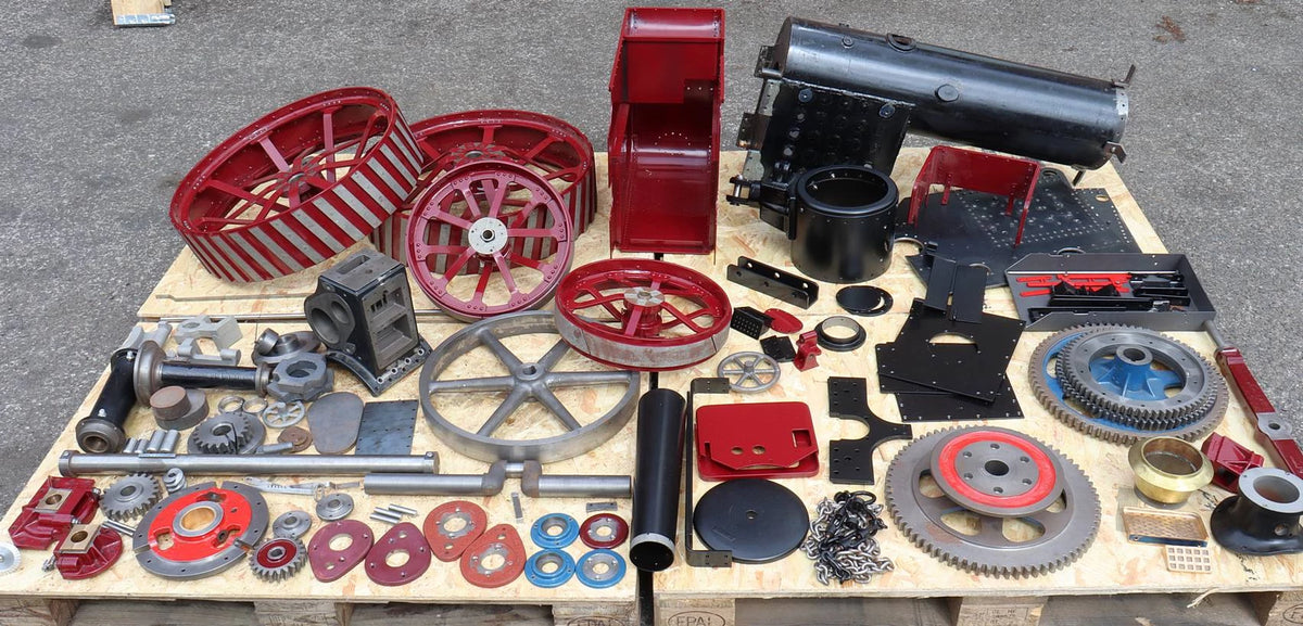4 inch scale Burrell SCC traction engine