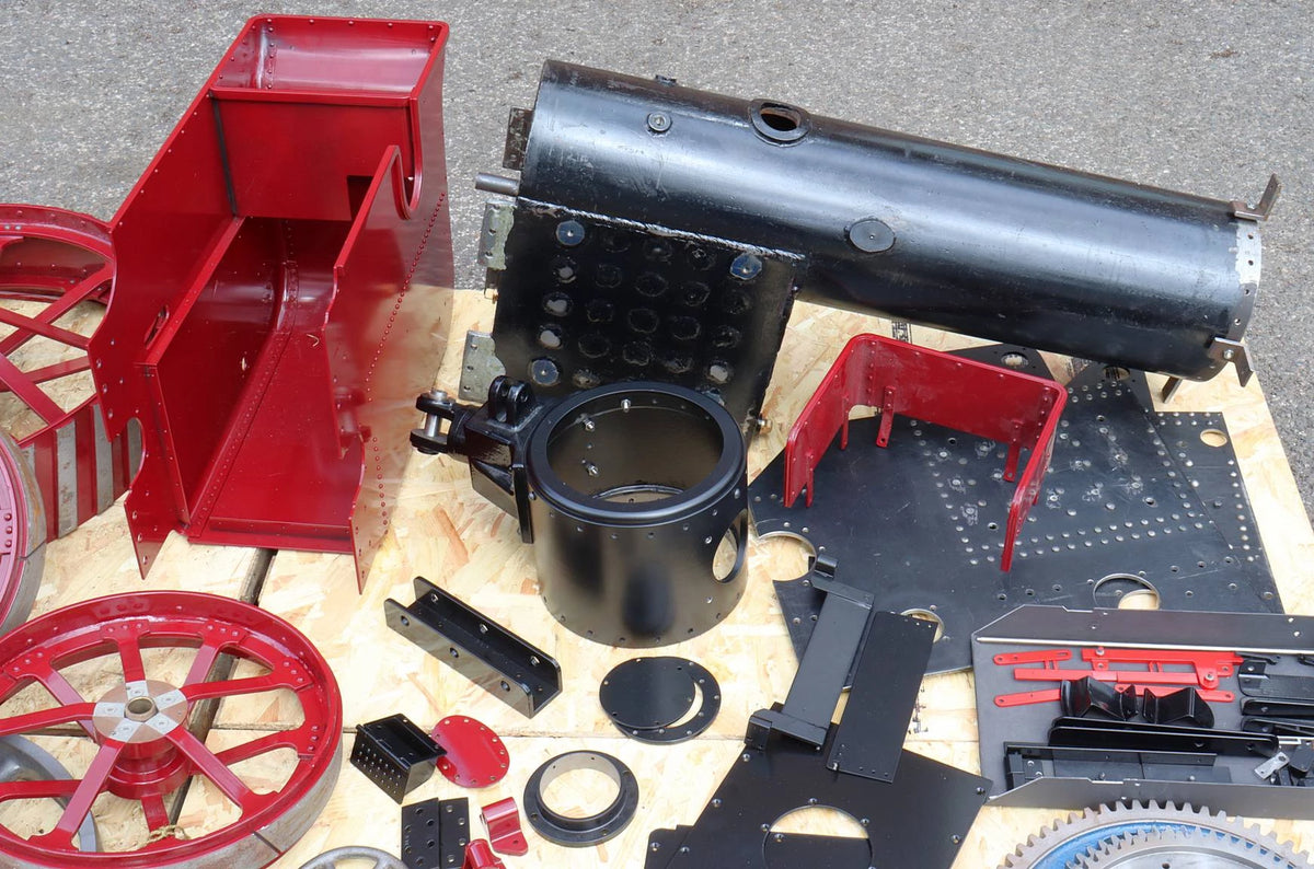 4 inch scale Burrell SCC traction engine