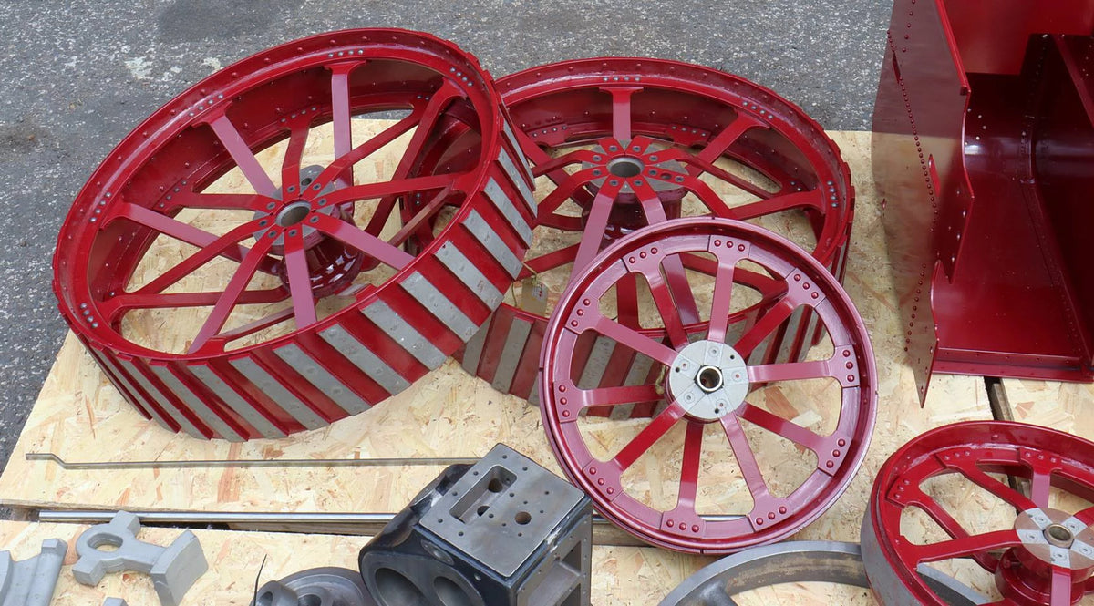 4 inch scale Burrell SCC traction engine