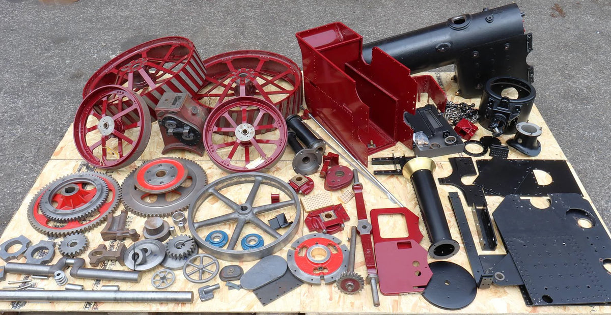 4 inch scale Burrell SCC traction engine