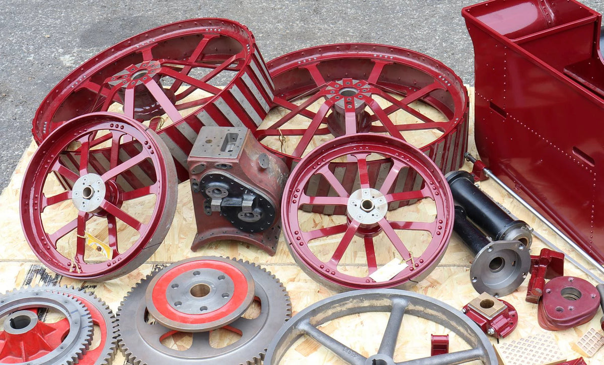 4 inch scale Burrell SCC traction engine