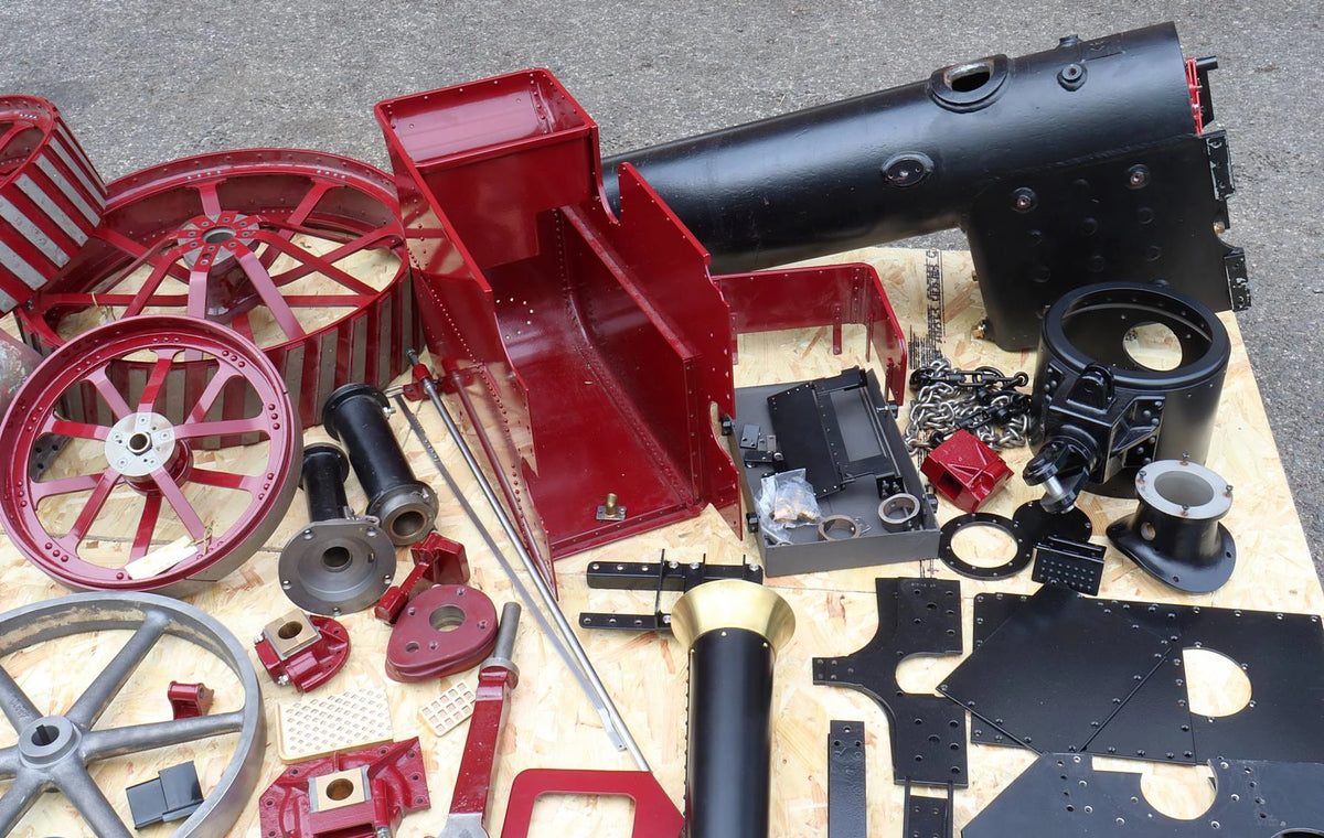 4 inch scale Burrell SCC traction engine