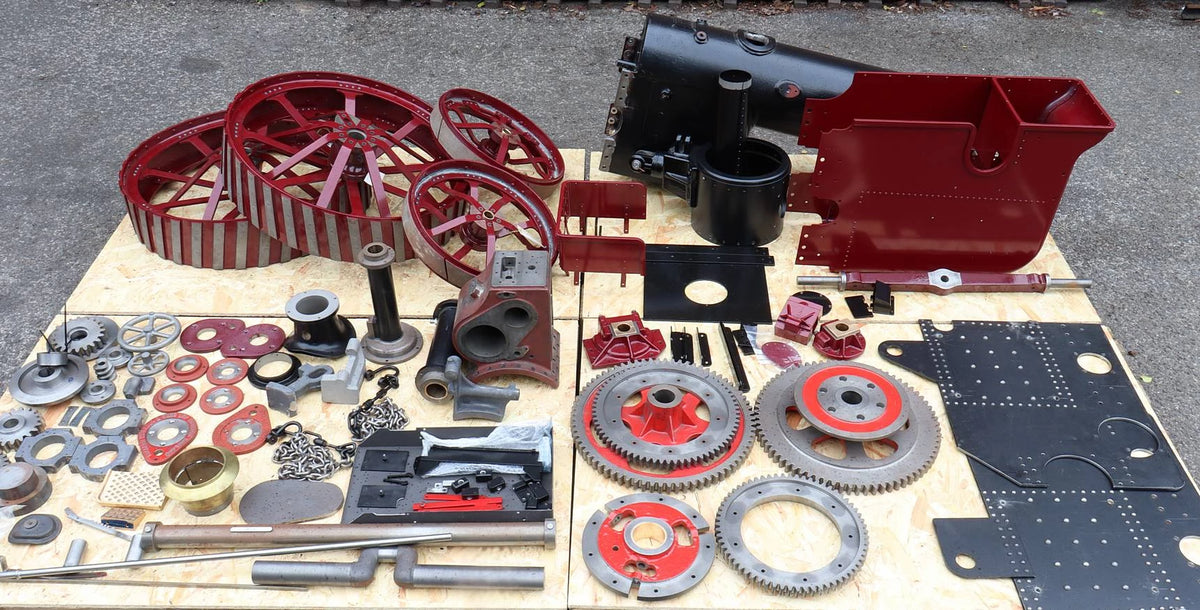 4 inch scale Burrell SCC traction engine