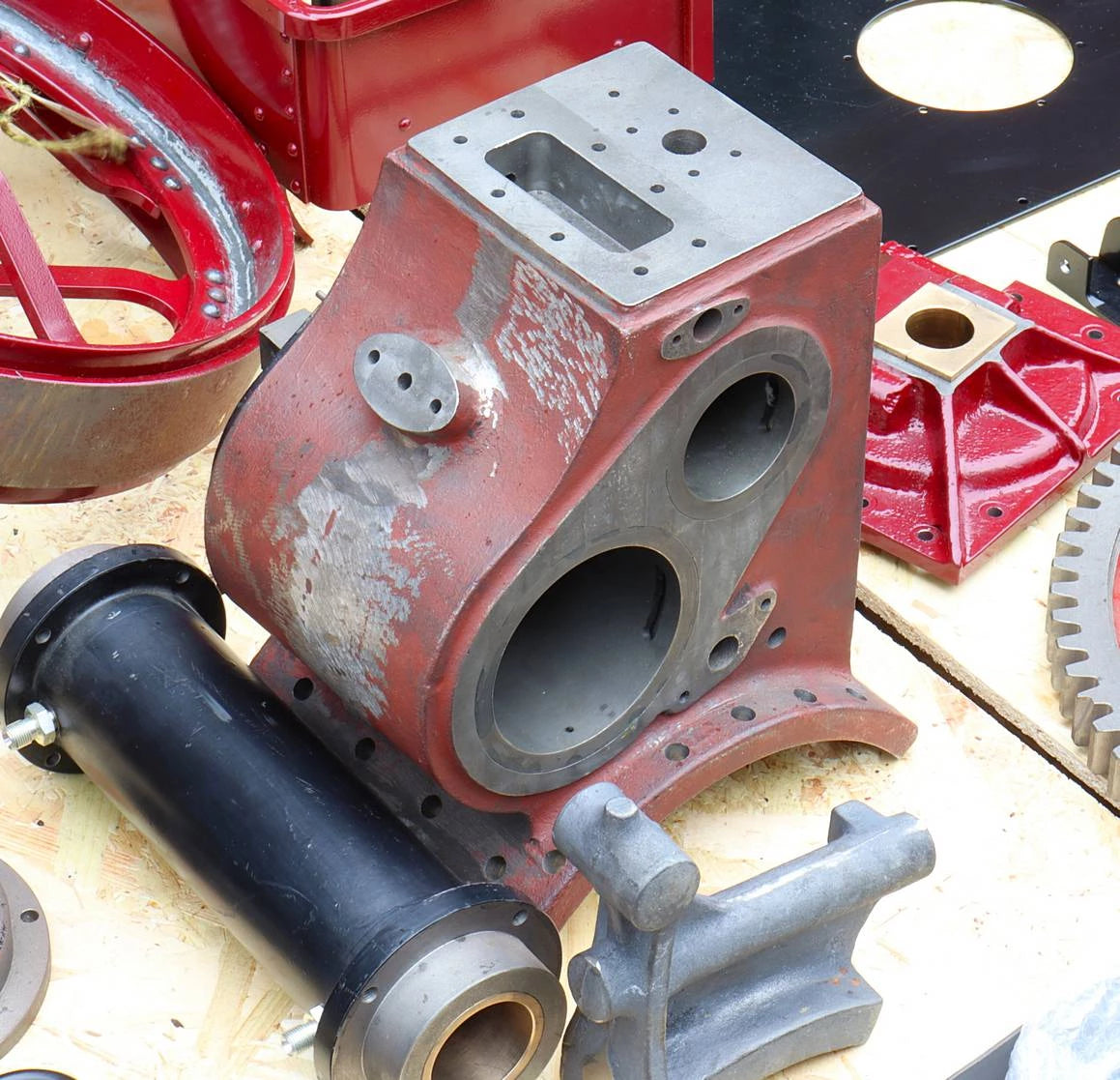 4 inch scale Burrell SCC traction engine