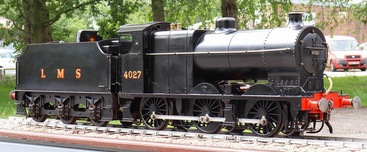 3 1/2 inch gauge LMS 4F 0-6-0