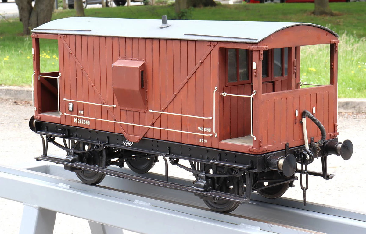 5 inch gauge LMS brake van
