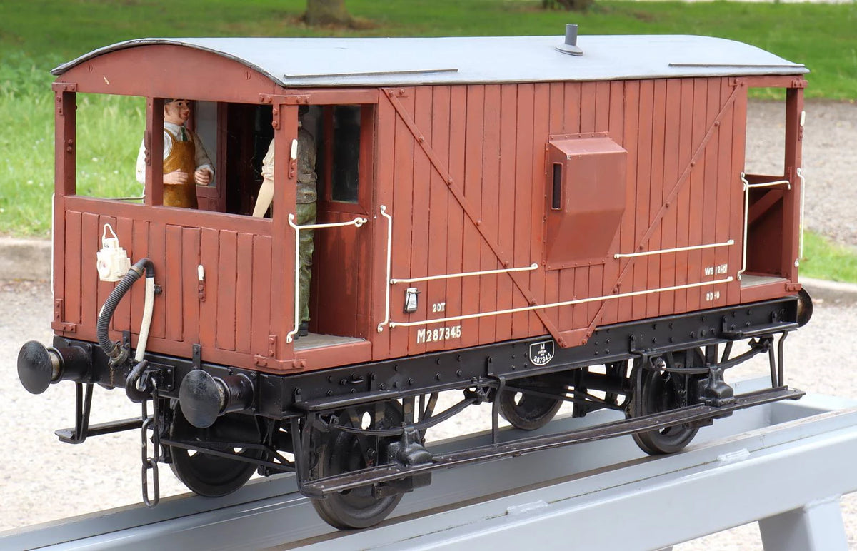5 inch gauge LMS brake van