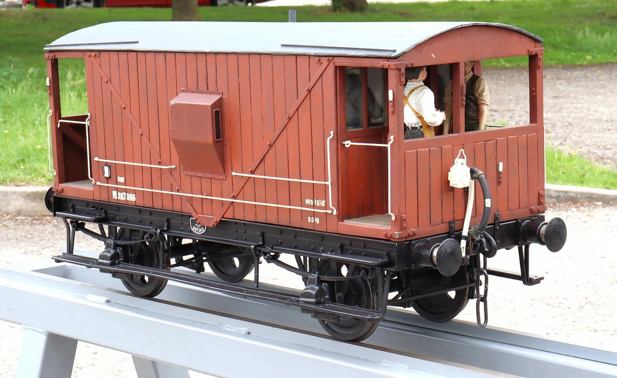 5 inch gauge LMS brake van