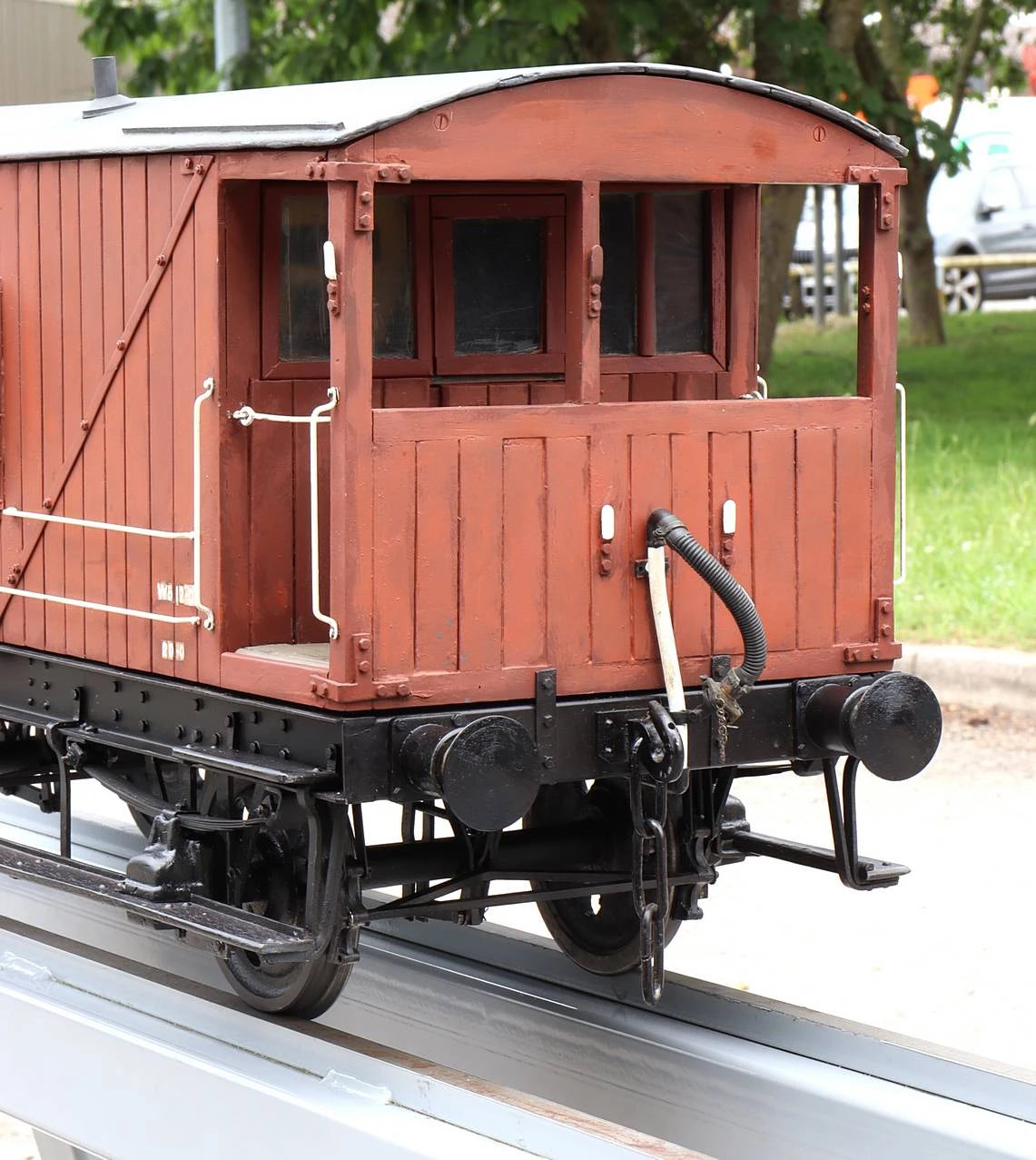 5 inch gauge LMS brake van