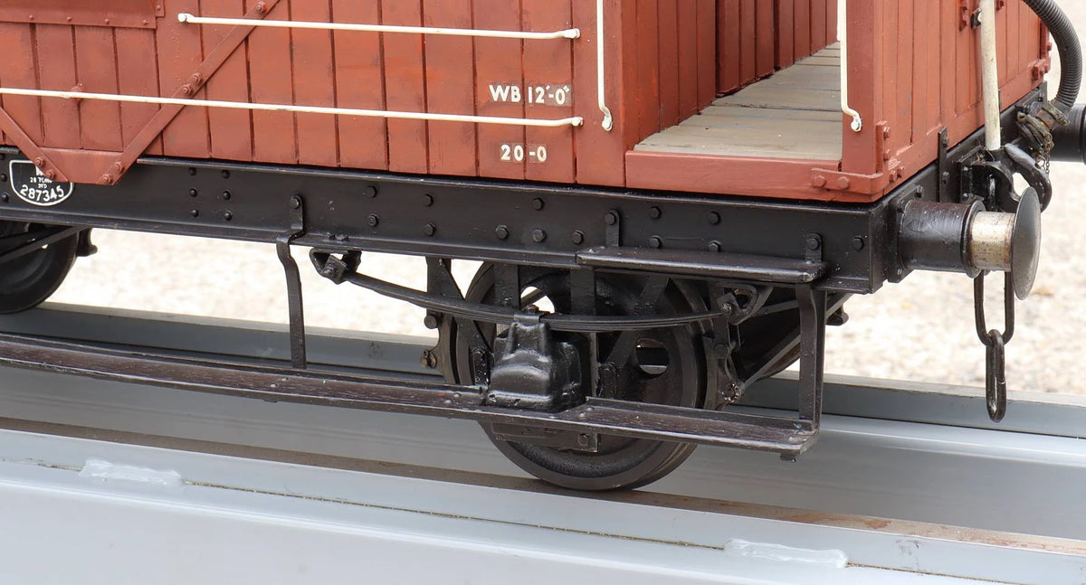 5 inch gauge LMS brake van