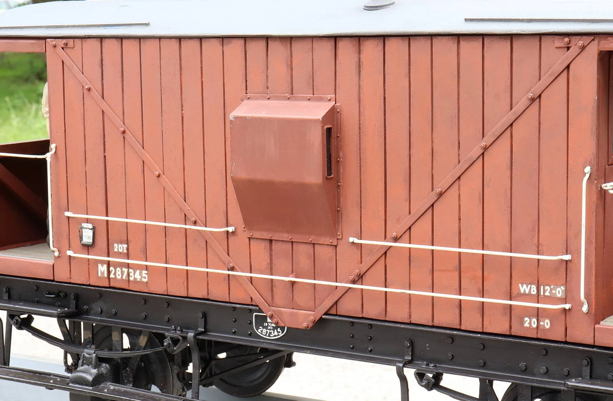 5 inch gauge LMS brake van