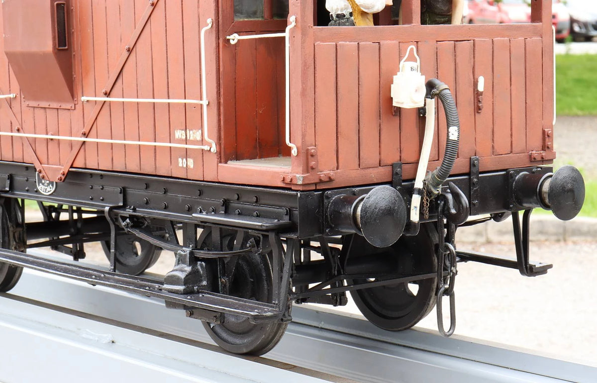 5 inch gauge LMS brake van