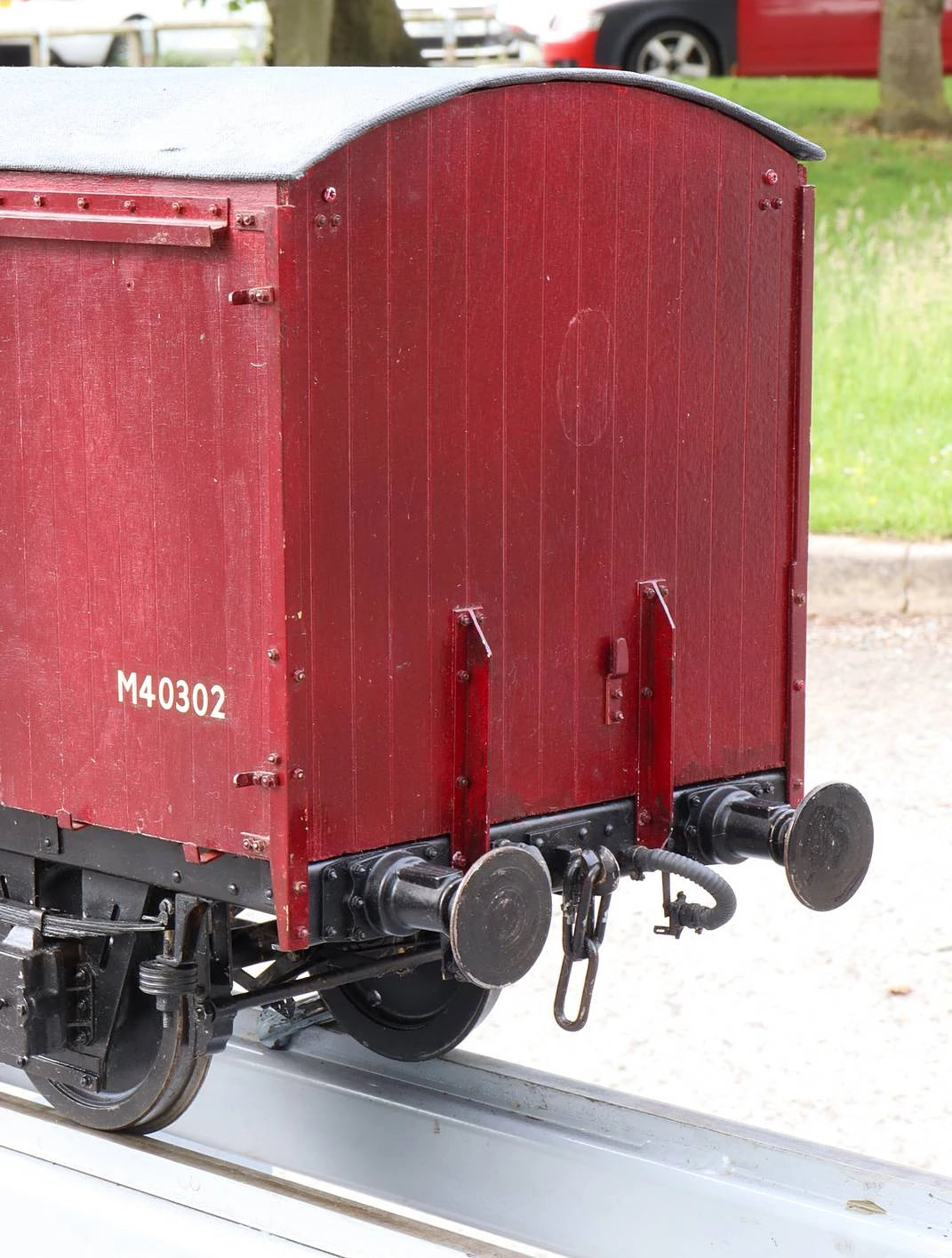 5 inch gauge 6 wheeled fish van