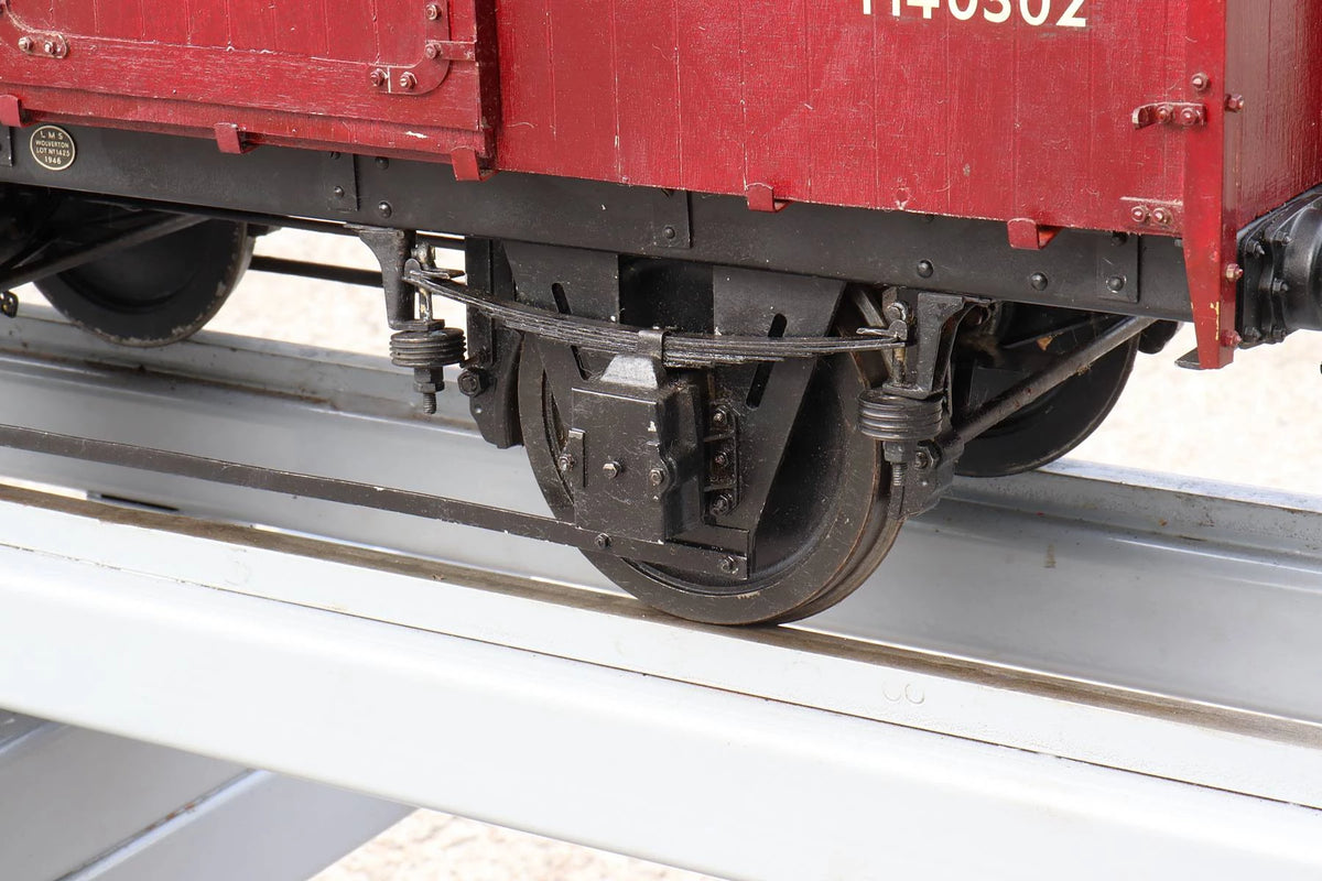 5 inch gauge 6 wheeled fish van