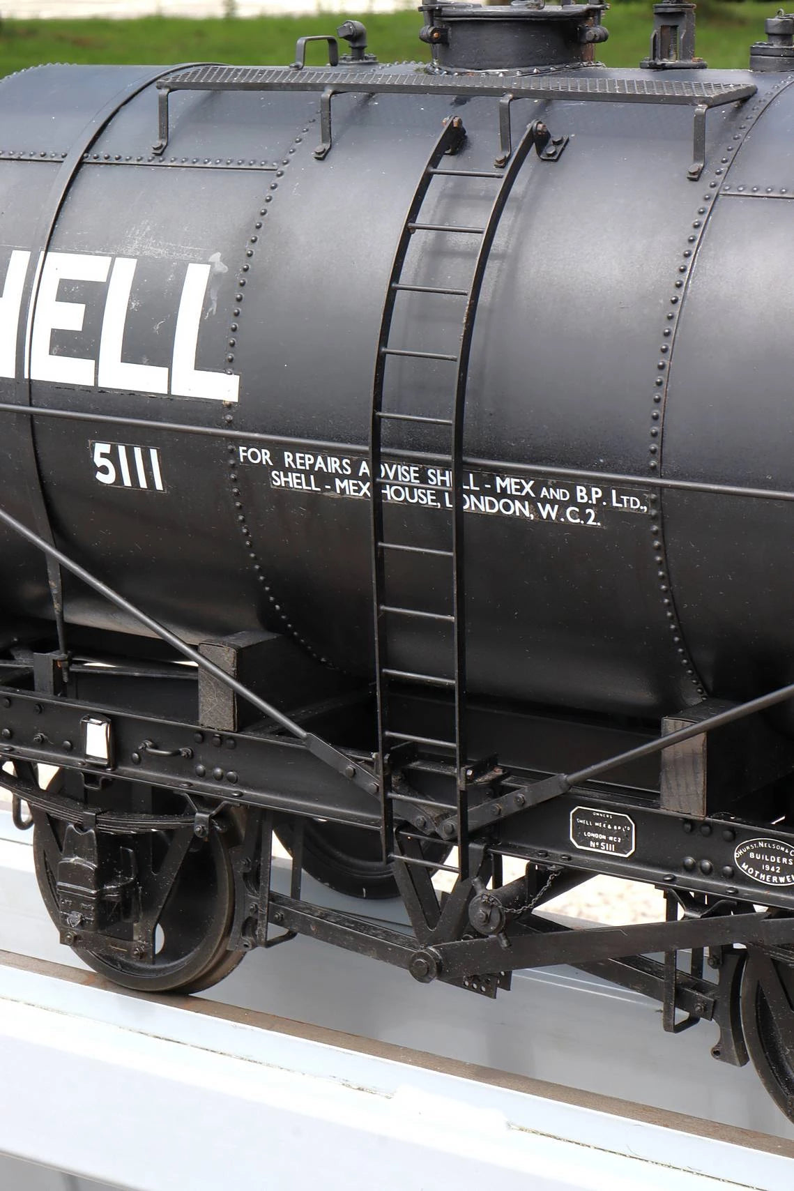 5 inch gauge "Shell" tanker wagon