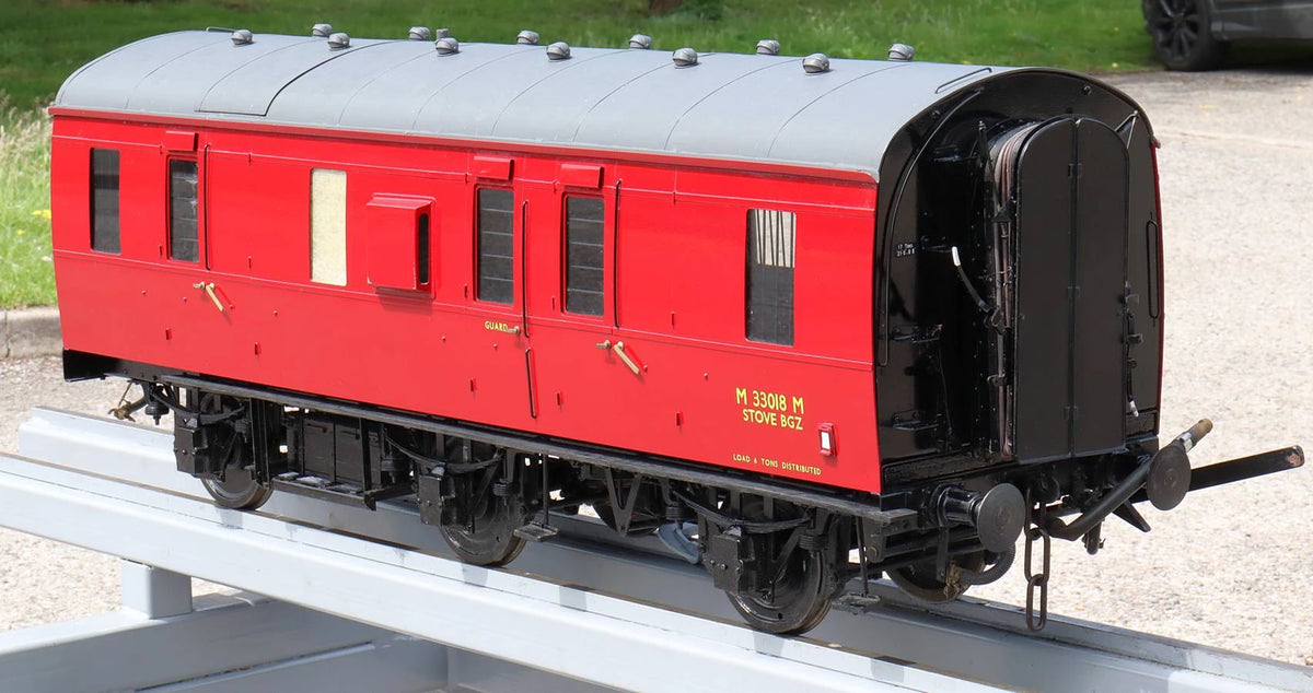 5 inch gauge LMS Stove R brake van