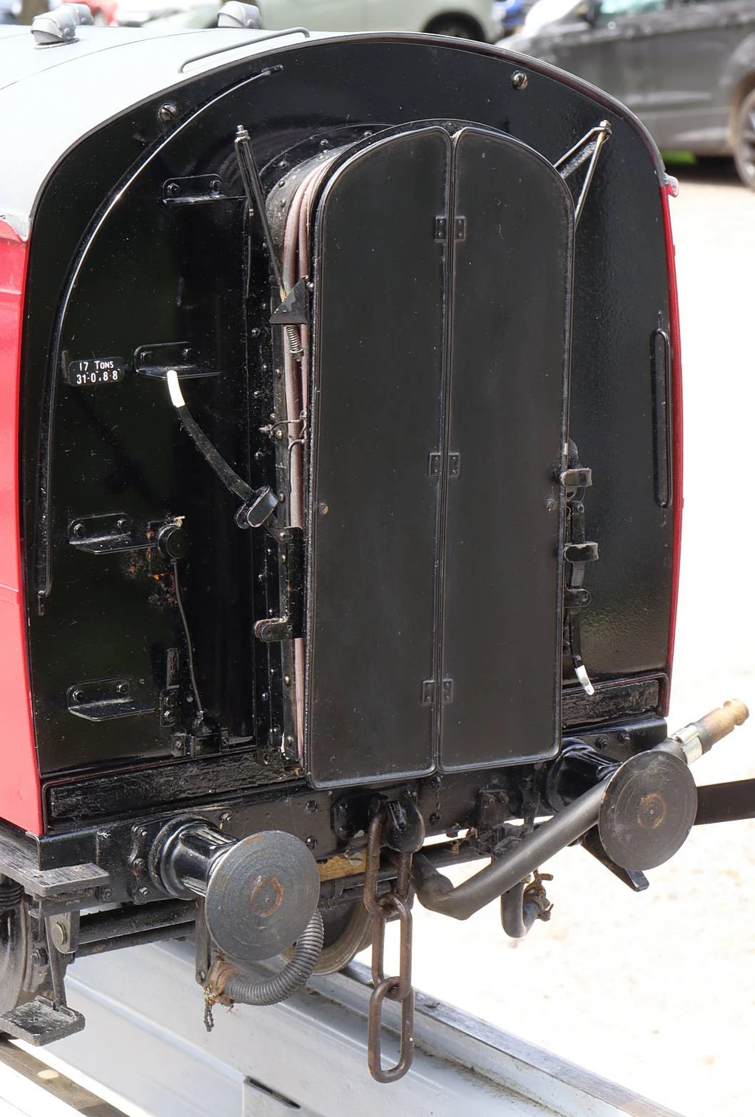 5 inch gauge LMS Stove R brake van
