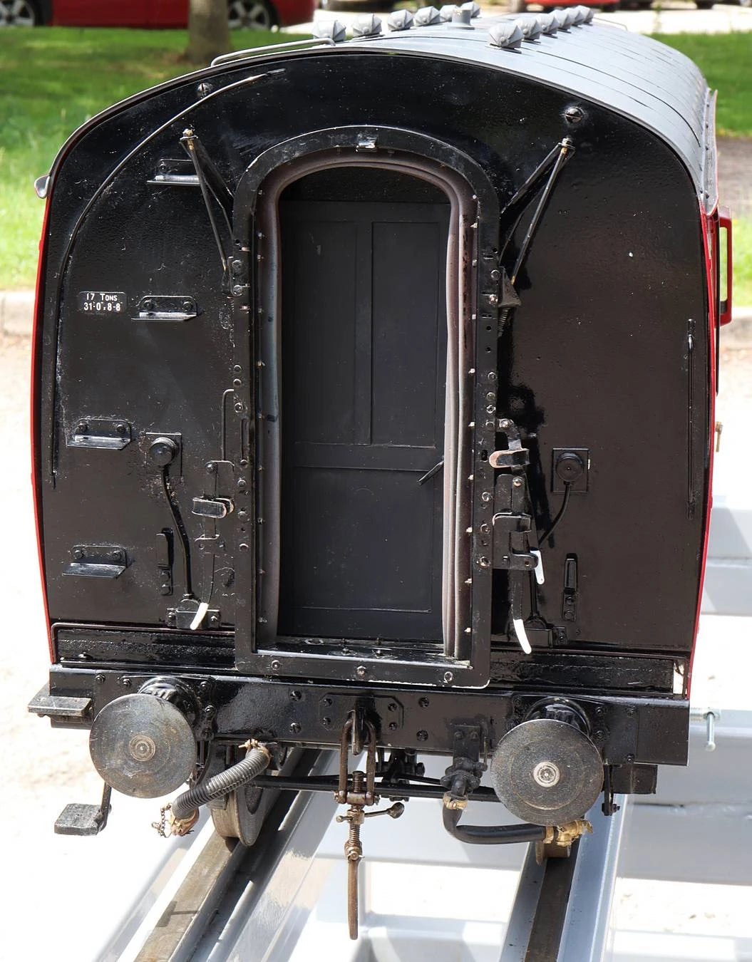 5 inch gauge LMS Stove R brake van