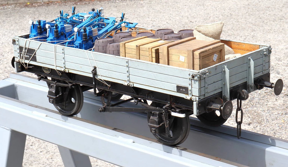 5 inch gauge LMS 3 plank wagon