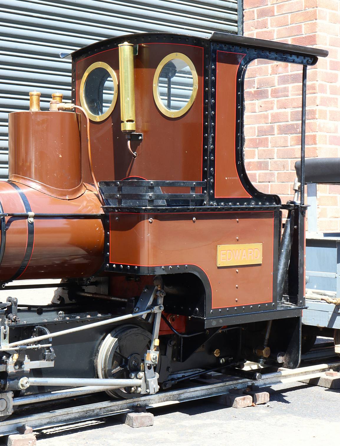 7 1/4 inch gauge "Romulus" 0-4-0T