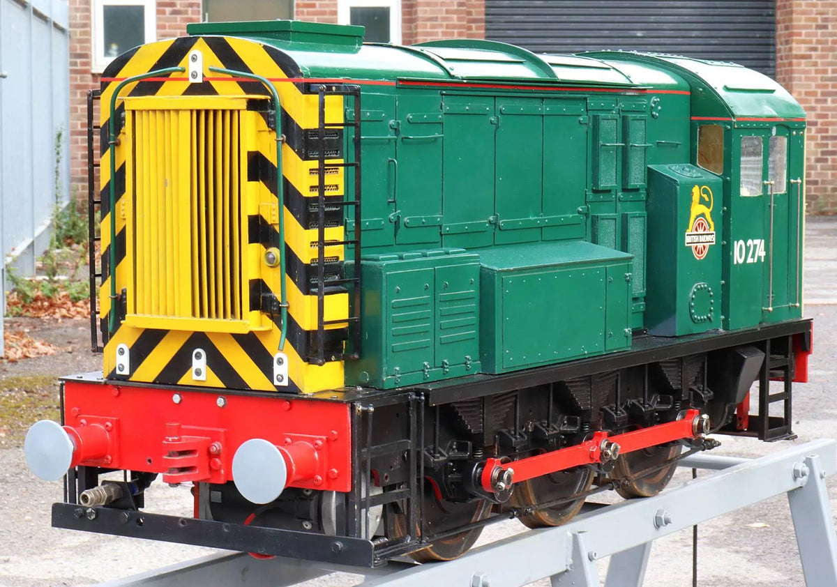 7 1/4 inch gauge Class 10 battery electric and driving truck
