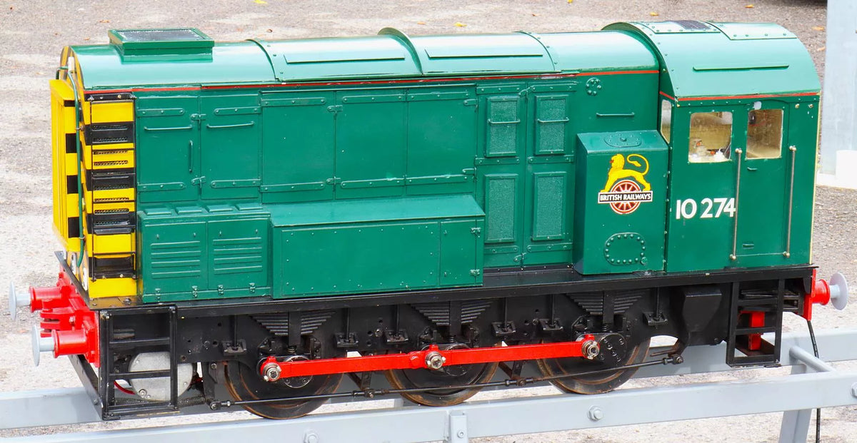 7 1/4 inch gauge Class 10 battery electric and driving truck