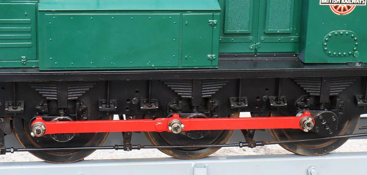 7 1/4 inch gauge Class 10 battery electric and driving truck