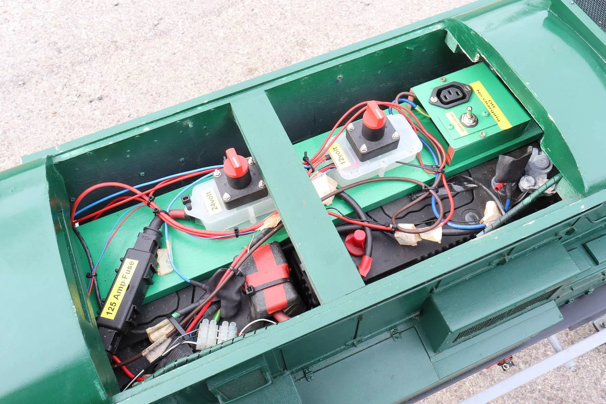 7 1/4 inch gauge Class 10 battery electric and driving truck
