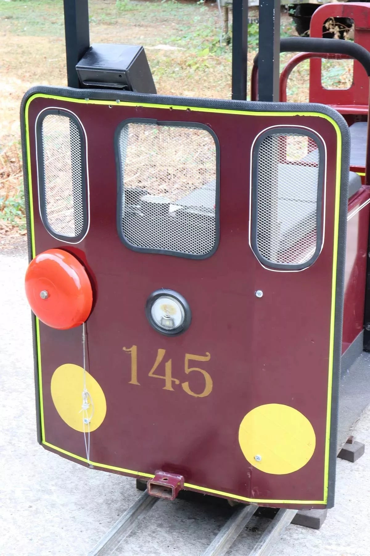 7 1/4 inch gauge RMI Speeder tram and driving truck